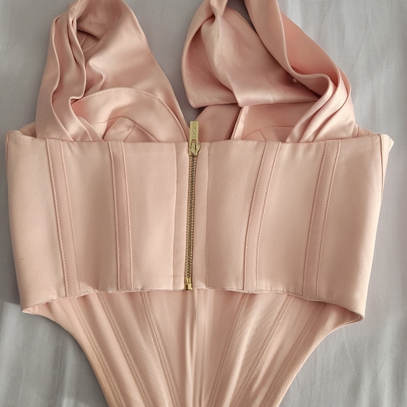 Giuseppina Blush satin corset - Picture 6 of 6